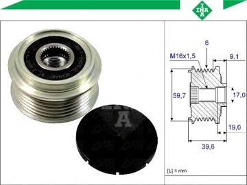 фото thumb №2, Сцепление генератор opel astra h gtc 1.7 cdti l0