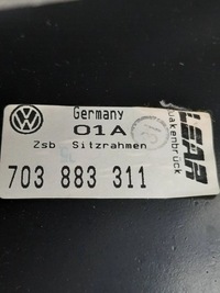 фото thumb №7, Vw volkswagen transporter t4 lift 96-02 сидіння задній задня