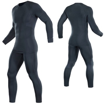 ТЕРМОАКТИВНОЕ МУЖСКОЕ ТЕРМОБЕЛЬЕ ACTIVE LEVEL И M-TAC BLACK XXL