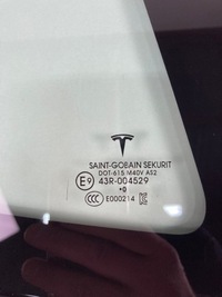фото thumb №5, Стекло кузовная правая tesla 3