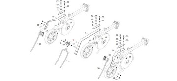 Horsch Pronto 23250700 Держатель зубьев для бороны