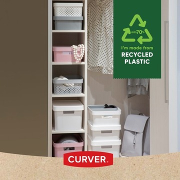 КНИЖНЫЙ ШКАФ CURVER СЕРЫЙ С 4 ЯЩИКАМИ 4x11 L