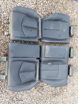 фото thumb №5, Сидіння диван обшивки mercedes w211 універсал чорні