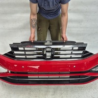 фото thumb №8, Vw passat b8 рестайлінг 19- бампер перед переднє решітка радіатора 3g0807221e