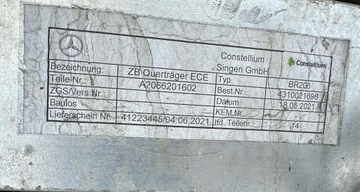 фото thumb №9, Mercedes c клас 206 w206 pas переднє комплект підсилювач 63 amg 63 s e