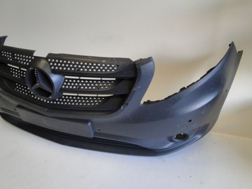 фото thumb №6, Mercedes vito 447 w447 бампер переднее pts halo