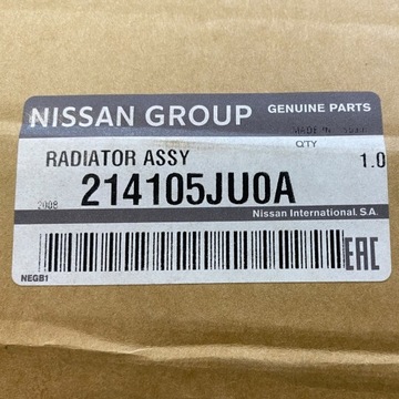 фото thumb №13, Новая оригинальный номер радиаторов воды nissan navara d23 renault alaskan 2.3 dci