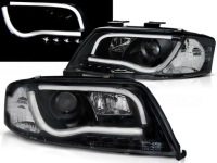 Купить Лампы передние фары led drl black к audi a6 c5 седан универсал 01-04, фото thumb