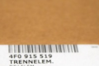 Audi a4 b8 пиротехнический предохранитель аккумулятор 4f0915519 новый оригинальный с Разборки, фото thumb