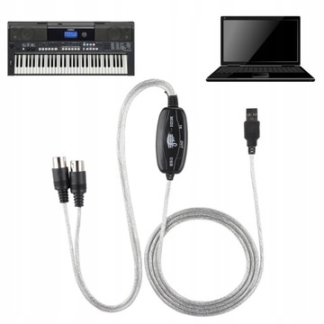MIDI-ИНТЕРФЕЙС USB ДВУХСТОРОННИЙ MIDI-КАБЕЛЬ