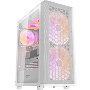 DarkFlash DK360 Obudowa Komputerowa Atx Midi Tower Argb Usb 3.0 Wentylatory