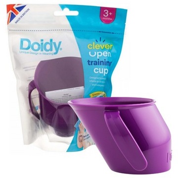 DOIDY CUP Кривая наклонная чашка для обучения пить 3 мес+