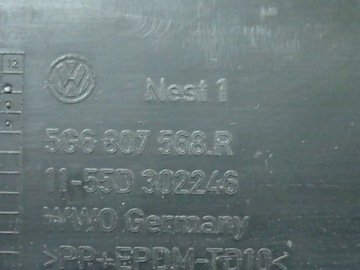 фото thumb №12, Vw golf vii 7 рестайлінг- спойлер бампера зад хромовані елементи ok