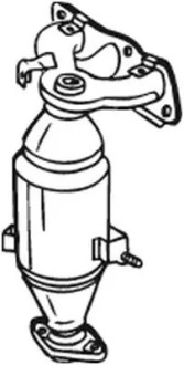 Каталізатор 090-162 bosal citroen peugeot toyota Ціна, фото thumb