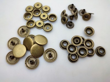 Кнопки Leathercraft 17 мм 50 шт OLD GOLD