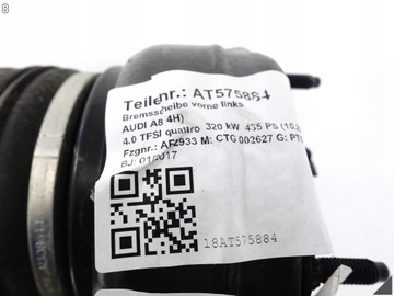 фото thumb №9, Audi a8 s8 4h0 d4 підвішування пневматична амортизатор правий перед 110km