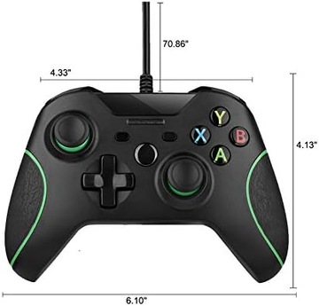 Ulepszony kontroler przewodowy na Xbox One –