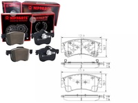 фото thumb №1, Гальмівні колодки гальмівні mazda 6 gg 1.8 nipparts nippart