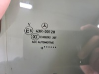 фото thumb №5, Mercedes cla c117 w117 стекло дверь правые зад правая задняя тонированная