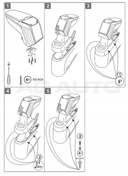 фото thumb №7, Підлокітник з адаптер do nissan note, 2013-2019, arm2-black