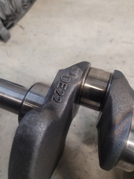 фото thumb №10, Wał коленчатый de22 611 02 + вкладыши mercedes w203 2.2cdi