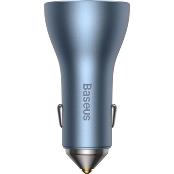 Автомобильное зарядное устройство Baseus 2xUSB-C, USB-A, QC, 65 Вт