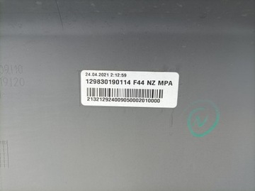 фото thumb №8, Bmw 2 f44 grand купе бампер зад 8075426