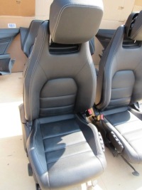 Mercedes e c207 w207 207 coupe сидіння заднє сидіння обшивки шкіра комплект Київ, фото thumb