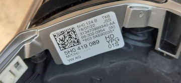 фото thumb №5, Руль мультифункция лепестки volkswagen golf viii r 5h0419089