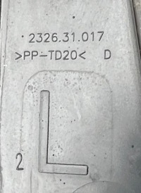 Купить Peugeot 108 14-22r левая зеркало механический вручную, фото thumb