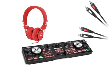 Мини-диджейская консоль Numark DJ2GO2 + наушники $$