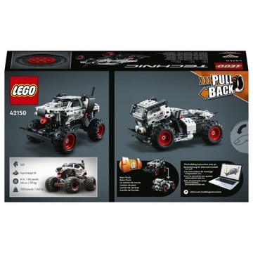 БЛОКИ 2 В 1 LEGO TECHNIC MONSTER JAM MUTT DALMATIAN BLOCK 2IN1