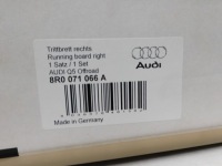 Підніжка поріг лівий audi q5 8r + болти новий оригінал Оригінал, фото thumb
