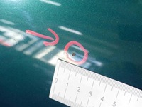 фото thumb №3, Капот передня ford puma i mk1 97-02 зелений