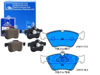 фото thumb №1, Ate комплект тормозных колодок ham. перед opel calibra a, ome