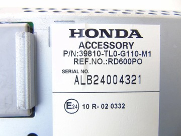 фото thumb №9, Дисплей екран honda accord viii 39810-tl0-g110-m1