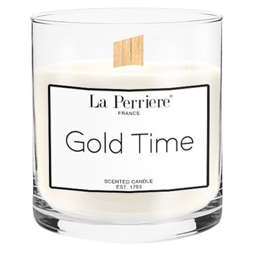 LA PERRIERE GOLD TIME СОЕВАЯ АРОМАТИЧЕСКАЯ СВЕЧА