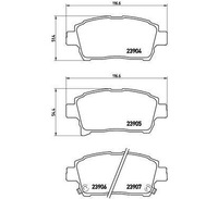 фото thumb №1, Brembo тормозные колодки тормозные byd f3 седан