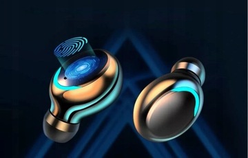 БЕСПРОВОДНЫЕ НАУШНИКИ BLUETOOTH 5.1 СПОРТИВНЫЙ ВКЛАДЫШНОЙ МИКРОФОН POWERBANK