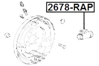 фото thumb №2, Febest 2678-rap циліндрик гальмівний