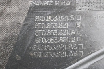 фото thumb №7, Audi a4 a5 защита pod двигатель коробки 8k1863821 8k1863821b двигателя 8k 8t 8k1