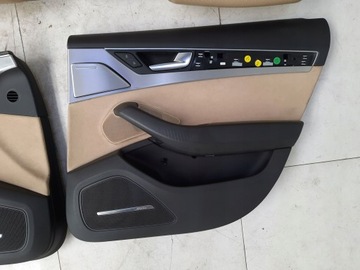 фото thumb №6, Audi a8 s8 d4 4h 2010 сидіння диван салон оббивка комплект шкіра