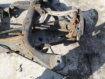 фото thumb №7, Балка підрамник підвішування зад vw touareg 7l0500041