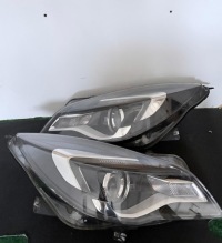 Купить Фонари передние opel insignia a face рестайлинг  обычная линза led демонтаж европа, фото thumb