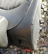 фото thumb №12, Audi a6 c7 sedan сидіння заднє сидіння alcantara підігрів сидіння лівий права спинка