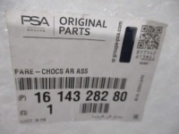 Peugeot expert 16- бампер задний задний  4xpdc новый 1614328280 9808627477 с Разборки, фото thumb