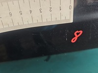 фото thumb №10, Дверь перед правые пассажира vw jetta vi 5c 5c6 чёрный lc9x