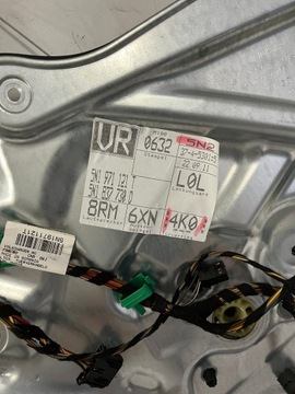 фото thumb №7, Підйомник вікна механізм праві перед vw toguan i 5n1837730d