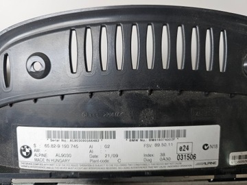 фото thumb №7, Екран дисплей радіо навігація панель bmw 3 e92 921493201 / 919374502f