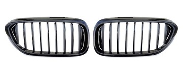 фото thumb №5, Bmw g30 g31 17- решётки радиатора решётка радиатора решётки чёрный блеск